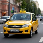 российские авто в такси