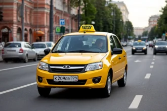 российские авто в такси