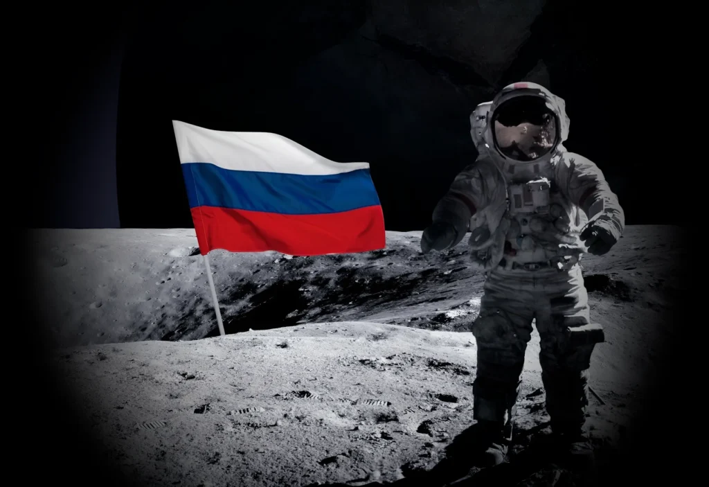 россия на луне